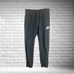 Nike Advance Dark Gray Joggers Slim fit Men’s Medium - Fit like Small Zip Pocket